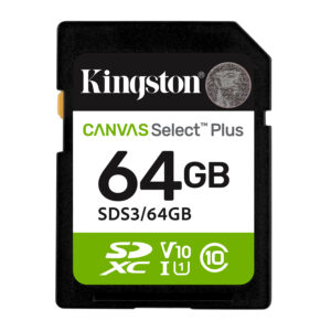 Kingston Canvas Select Plus/SDXC/64GB/UHS-I U1 / Class 10