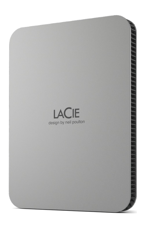 LaCie Mobile/2TB/HDD/Externá/2.5"/Strieborná/3R