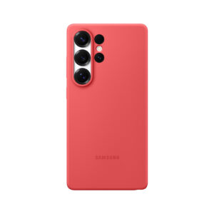Samsung Silikónový zadný kryt pre Galaxy S25 Ultra Red