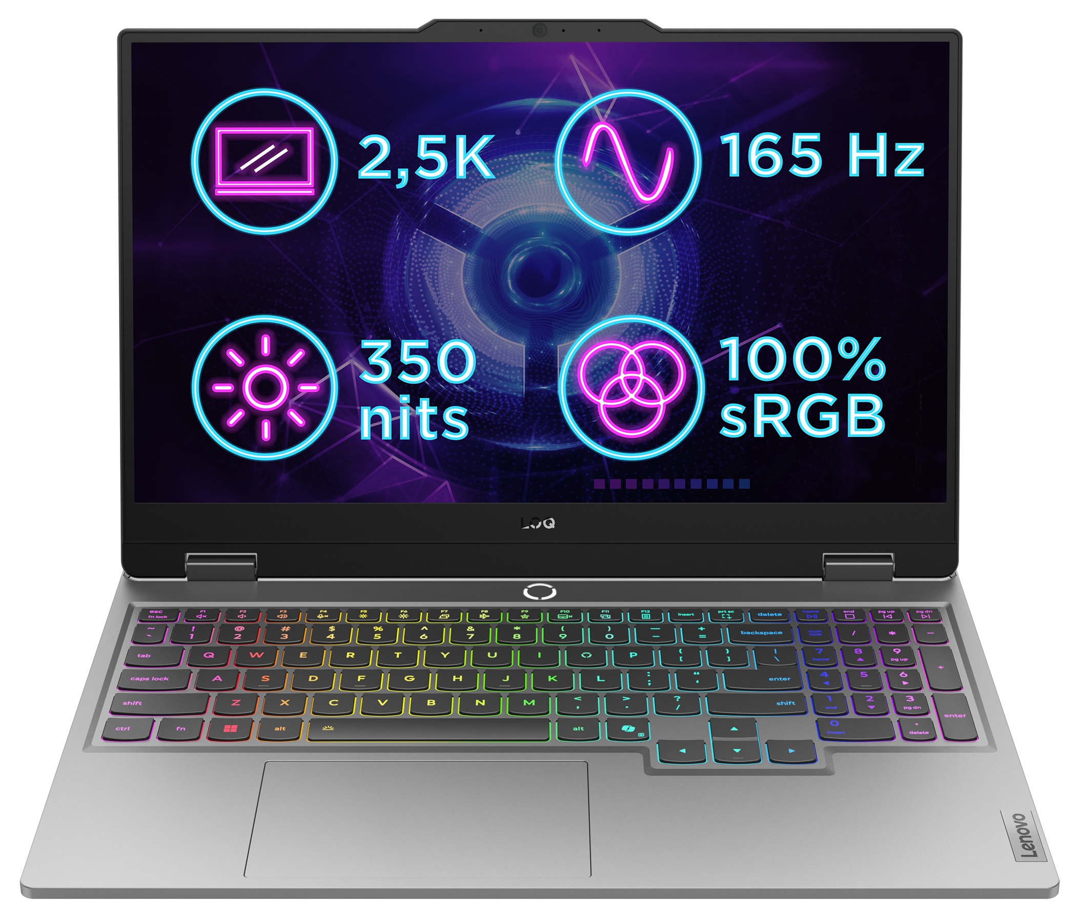 Lenovo LOQ/15IRX10/i7-14700HX/15,6"/QHD/32GB/1TB/RTX 5060/bez OS/Gray/2R