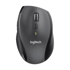 Logitech Marathon M705/Kancelárska/Optická/Pre pravákov/1 000 DPI/Bezdrôtová USB/Čierna