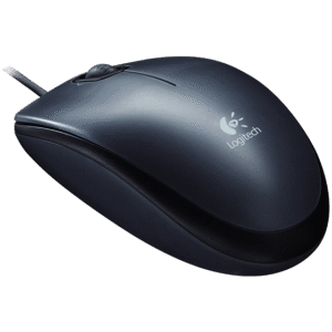 Logitech M90/Kancelárska/Optická/1 000 DPI/Drôtová USB/Čierna