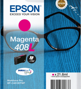 EPSON Singlepack Magenta 408L DURABrite Ultra Ink