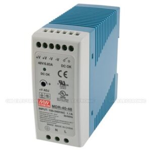 MEANWELL - MDR-40-24 - Priemyselný napájací zdroj 24V 40W na DIN lištu