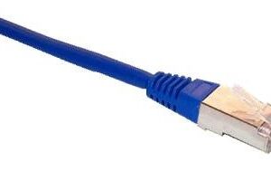 Patch cord FTP cat5e 0,25 modrý