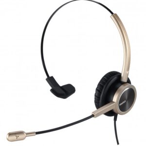 WELL Mairdi MRD-809G, náhlavka jednoušna, gold