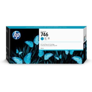 HP 746 300 ml Cyan Ink Cartridge