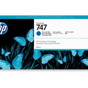 HP 747 300 ml Chromatic Blue Ink Cartridge