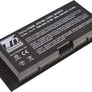 Batéria T6 Power Dell Precision M6700, M6800, M4800, 7800mAh, 87Wh, 9cell