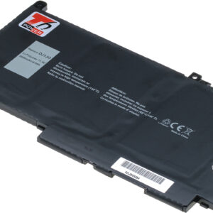 Batéria T6 Power Dell Latitude 7280, 7290, 7380, 7390, 7480, 7490, 3600mAh, 41Wh, 3cell, Li-pol
