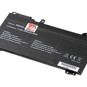 Batéria T6 Power HP ProBook 430 G6, 440 G6, 445 G6, 450 G6, 455 G6, 3900mAh, 45Wh, 3cell, Li-pol