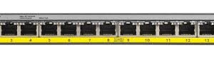 NETGEAR 16-port 10/100/1000Mbps Gigabit Ethernet, POE+ GS116LP