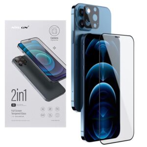 Nillkin 2v1 HD Full Screen Tvrdené Sklo pre iPhone 12 Pro Max 6.7