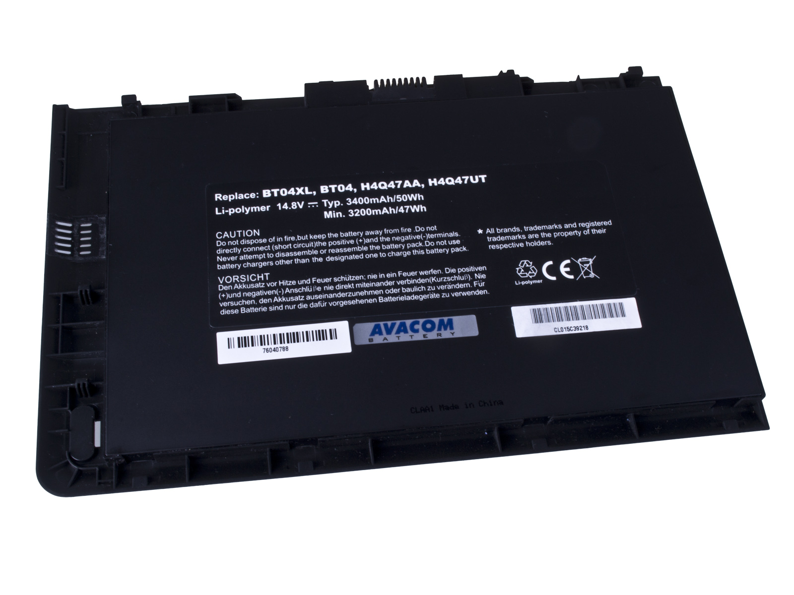Batéria AVACOM NOHP-EB97-P34 pre HP EliteBook 9470 Li-Pol 14,8 V 3400mAh/50Wh