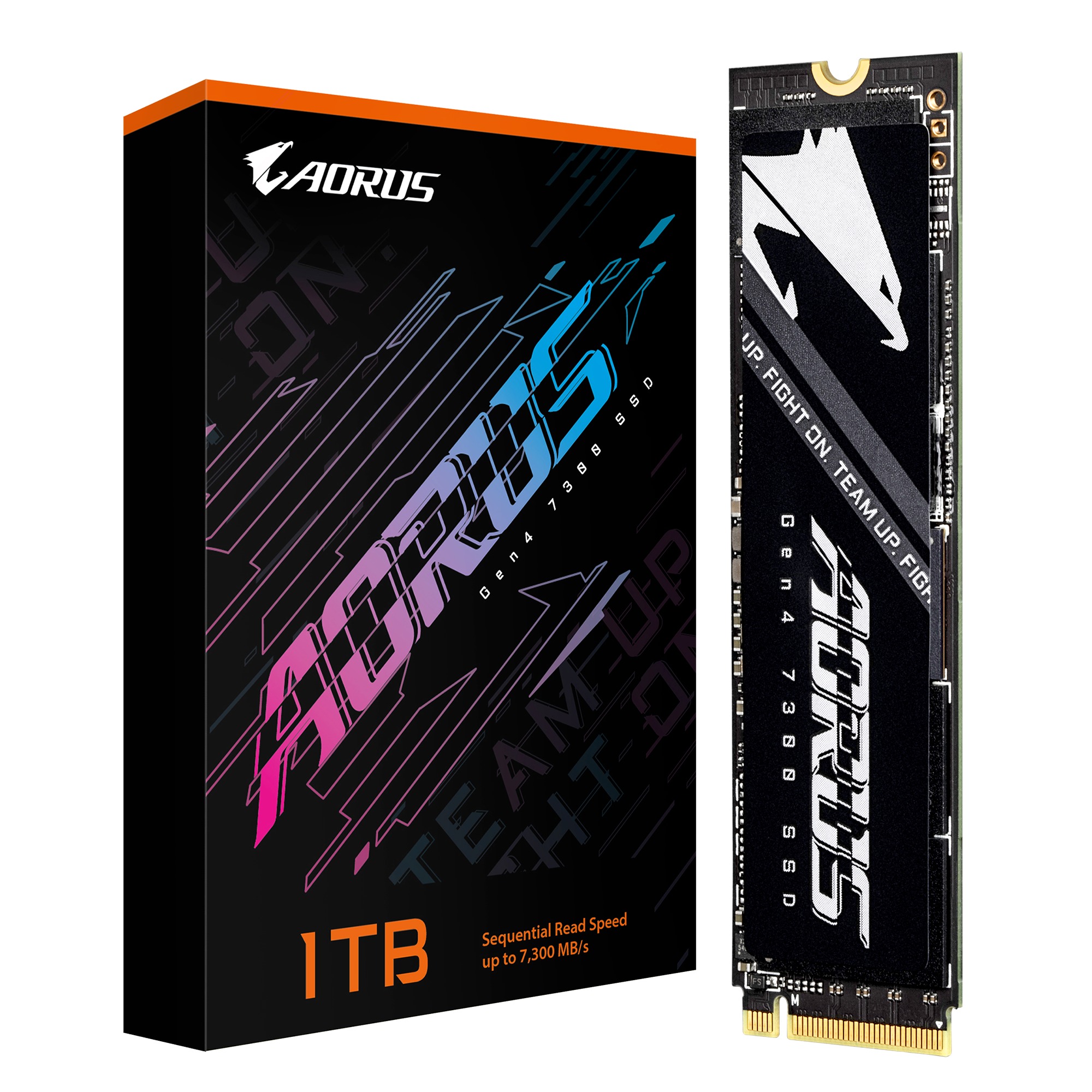 Gigabyte AORUS Gen4 7300/1TB/SSD/M.2 NVMe/5R