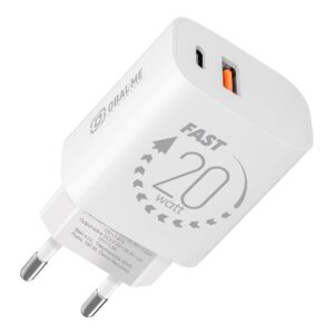 OBAL:ME Cestovná Nabíjačka USB-A + USB-C 20W White