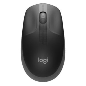 Logitech M190/Kancelárska/Optická/1 000 DPI/Bezdrôtová USB/Čierna
