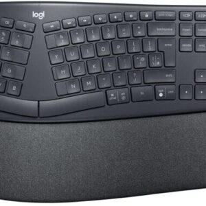 Logitech K860/Bezdrôtová Bluetooth/US layout/Čierna