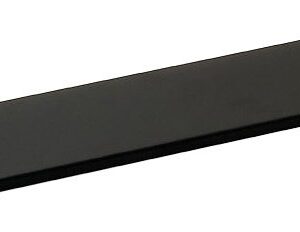 19" záslepka 5U plastový zámok RAL9005 čierna