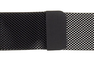 Tactical 351 Loop Magnetický Kovový Remienok pre Apple Watch 1/2/3/4/5/6/SE 42/44mm Black