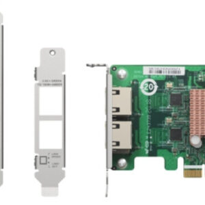 QNAP QXG-2G2T-I225 - 2,5GbE (2 porty) PCIe karta pre PC aj NAS