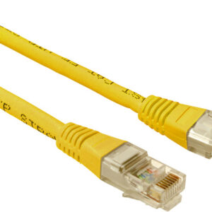 SOLARIX patch kábel CAT5E UTP PVC 3m žltý