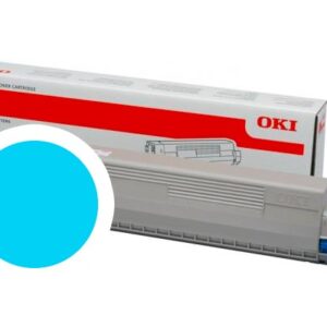 OKI cyan toner do C824/C834/C844 (5 000 strán)