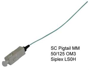 Pigtail Fiber Optic SC/PC 50/125MM, 1m OM3
