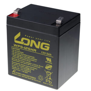 Long 12V 5Ah olovený akumulátor HighRate F2