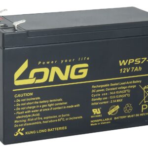 LONG batéria 12V 7Ah F1 (WPS7-12)