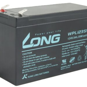 LONG batéria 12V 8,5 Ah F2 HighRate LongLife 9 rokov (WPL1235W)