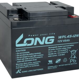 LONG batéria 12V 45Ah M6 LongLife 12 rokov (WPL45-12N)