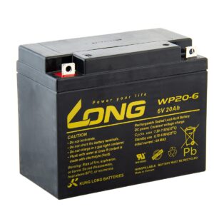 LONG batéria 6V 20Ah F3 (WP20-6)