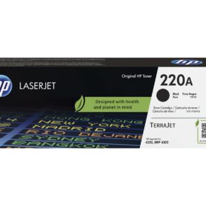 HP W2200A, čierny toner. kazeta HP LaserJet 220A
