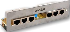 W-Star Police pre 1ks Power Panel 8 port alebo 2ks 3 port, WSDRPWP8