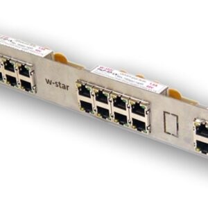 W-Star Police pre 4ks Power Panel 4 port LX do 19" Rack, WSDR19PWP8LX