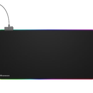 Herná podložka pod myš s RGB podsvietením Genesis BORON 500 XXL, 800x400mm