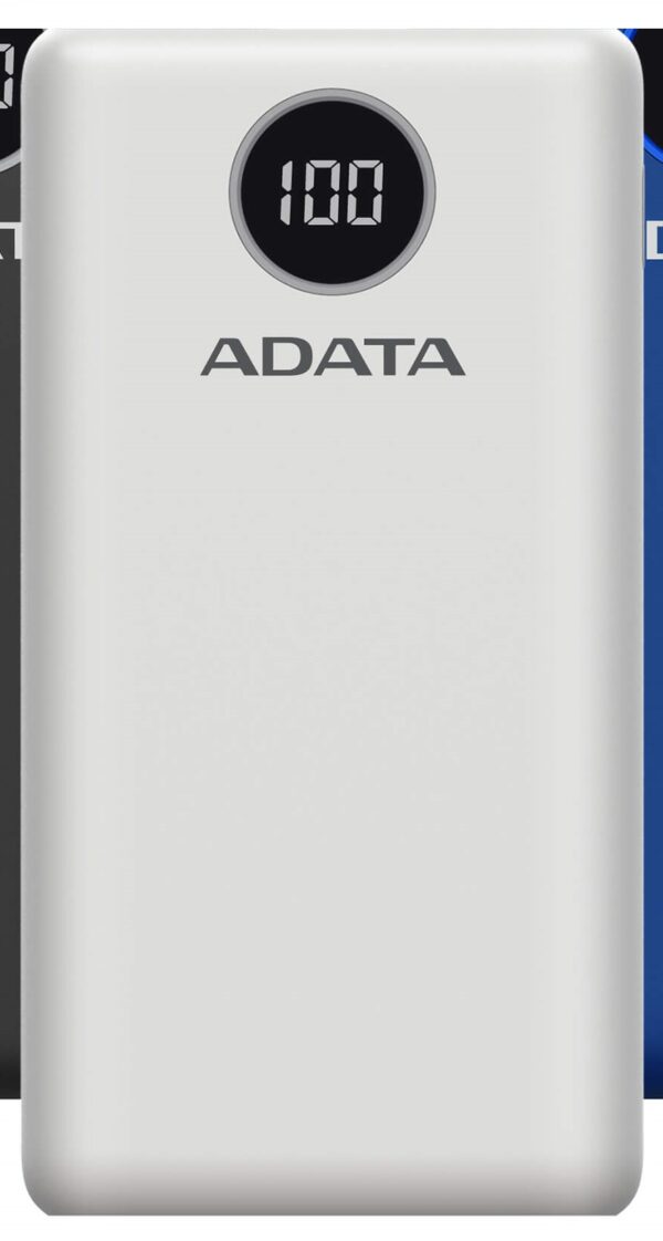 ADATA P20000QCD Power Bank 20000mAh biela