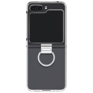 Samsung Priehľadný kryt s držiakom na prst pre Galaxy Z Flip5 Transparent