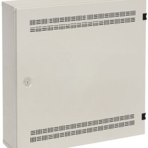 Rozvádzač SOHO nástenný LC-18 s lištami 2U, 4U a 11U, 550x550x150mm šedá RAL 7035