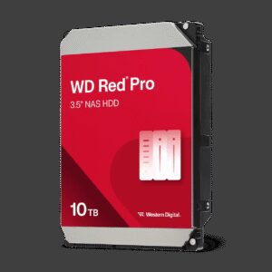 QNAP WD, HDD, Red Pro, SATA III, 3.5-inch, 10TB, WD103KFBX