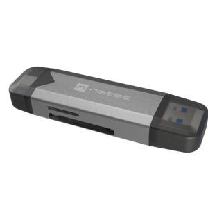 Čítačka kariet Natec SCARAB 3 USB-A + USB-C 3.1 GEN 1/microSD/microSDHC/microSDXC/SD/SDHC/SDXC/T-Flash