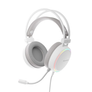 Herné slúchadlá s mikrofónom Genesis NEON 613 G2/Jack/Stand/biela