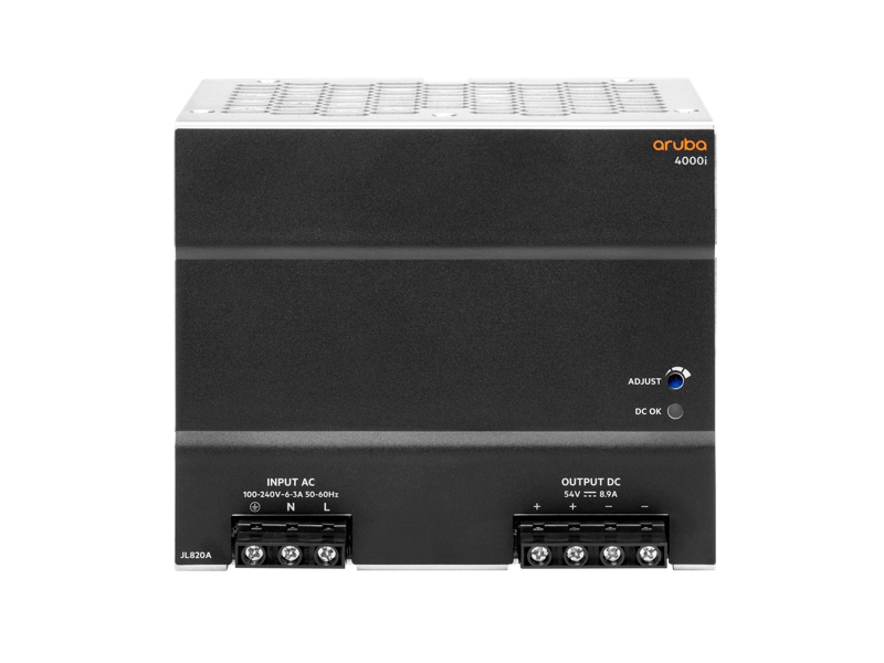 Aruba 4000 POE 480 W AC DIN Power Supply