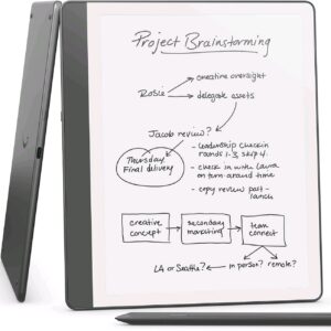 E-book Amazon Kindle Scribe 2024 (64 GB), Premium Pen, tungsten, BEZ REKLAM