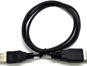 C-TECH USB A-A 1,8m 2.0 predlžovací, čierny
