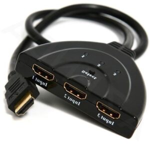 GEMBIRD Dátový prepínač HDMI switch, 3 cesty