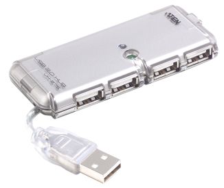 PremiumCord USB 2.0 HUB 4-portový bez napájania