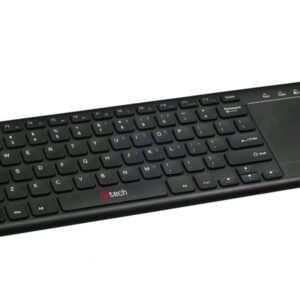 C-TECH WLTK-01/Bezdrôtová USB/ CZ- SK layout/Čierna