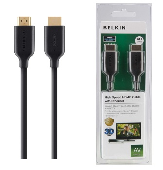 BELKIN Gold High-speed HDMI kábel s Ethernet a podporou 4K/UltraHD, 2m